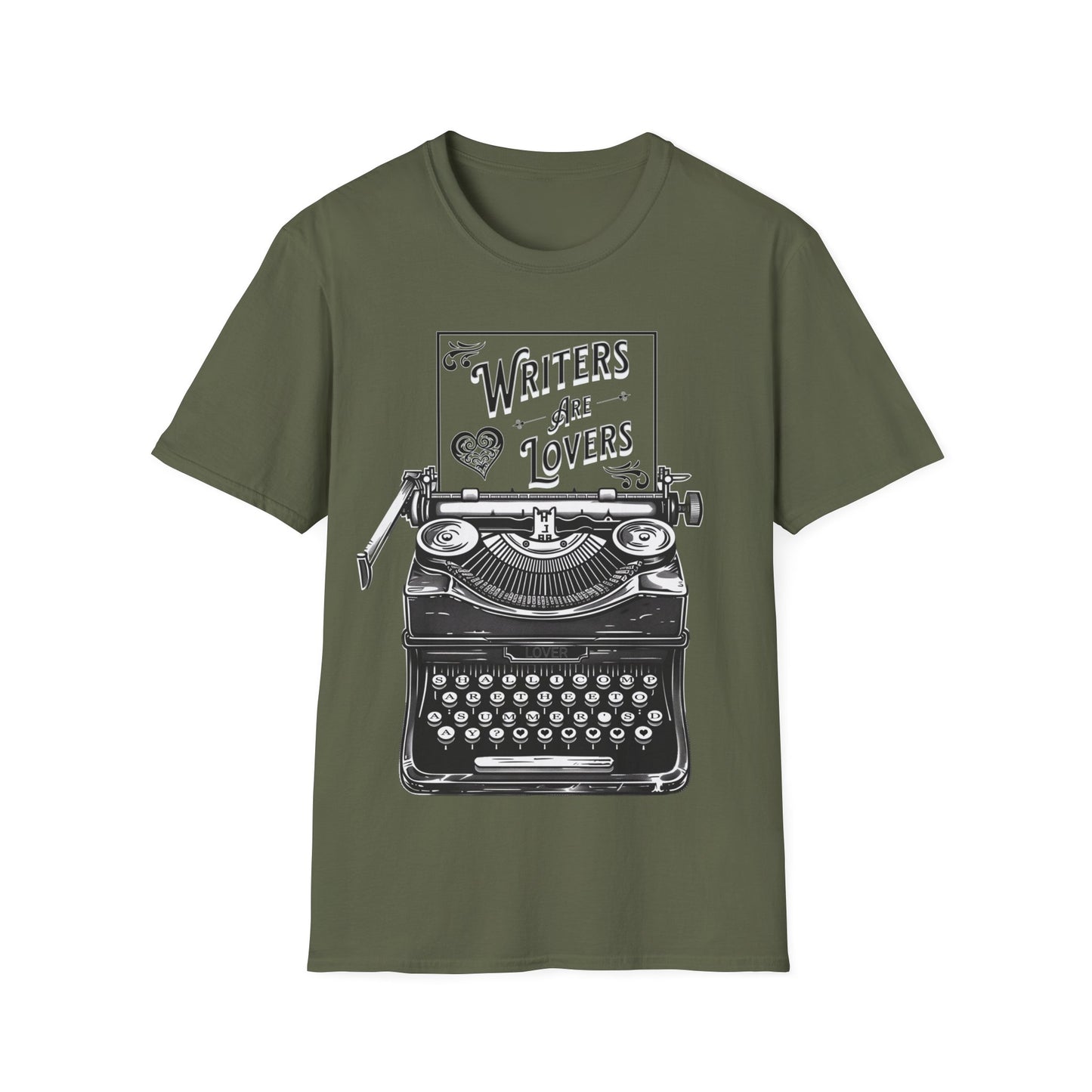 Writers are Lovers Unisex Softstyle T-Shirt