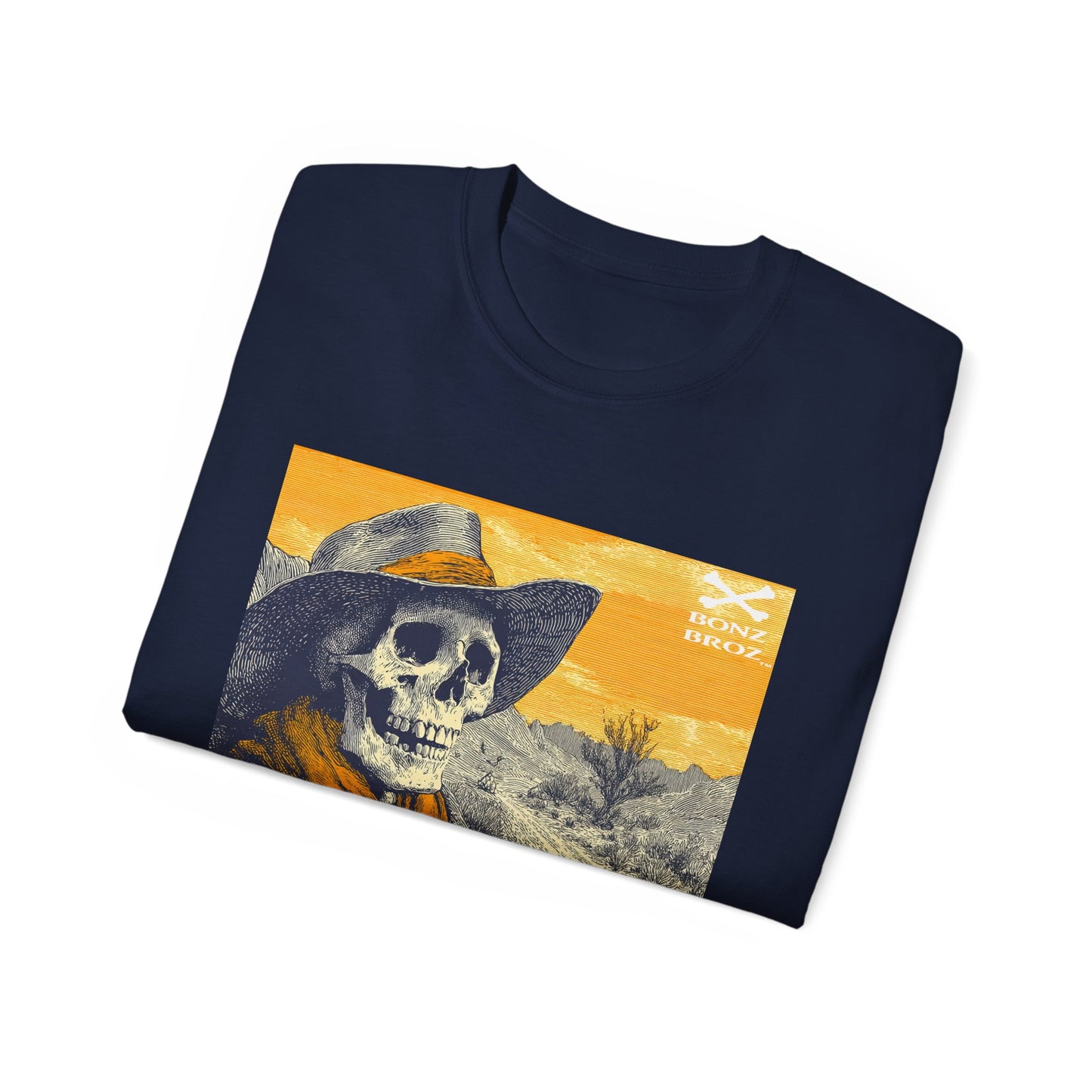 Skeleton Cowboy Tee Shirt