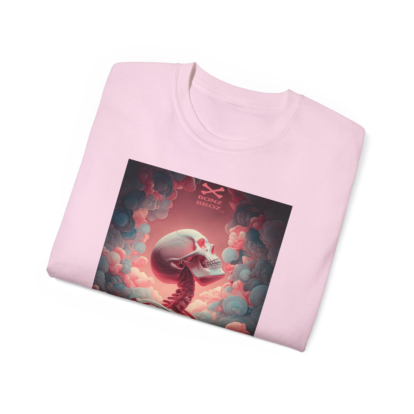 Pink Skeleton Unisex Tee