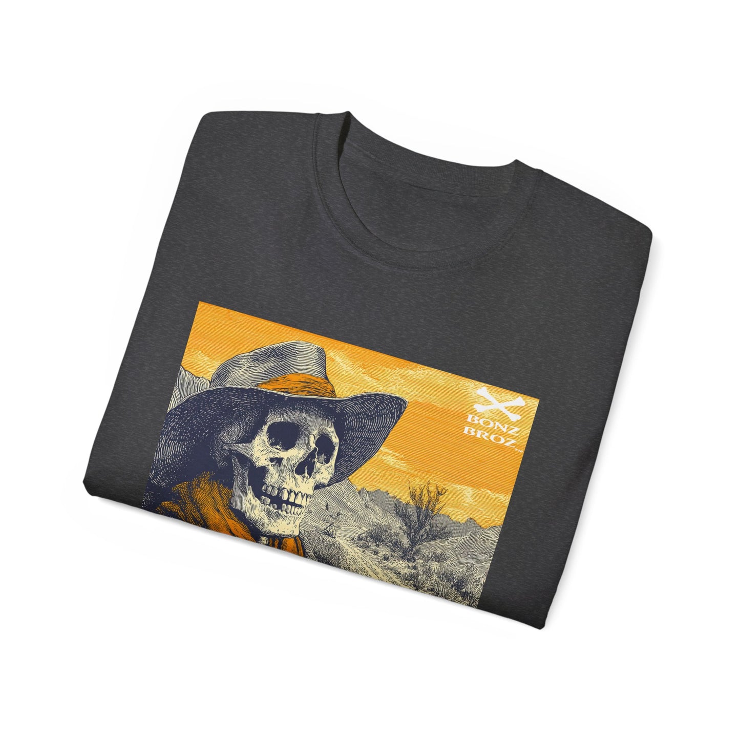 Skeleton Cowboy Tee Shirt