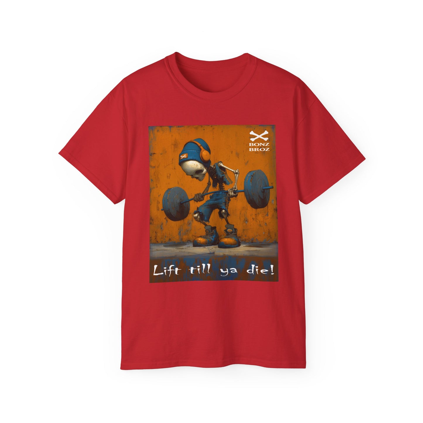 Lift Till Ya Die Gym Tee, Funny Workout Shirt, Unisex Fitness Top, Weightlifting Apparel, Unique Gym Gift