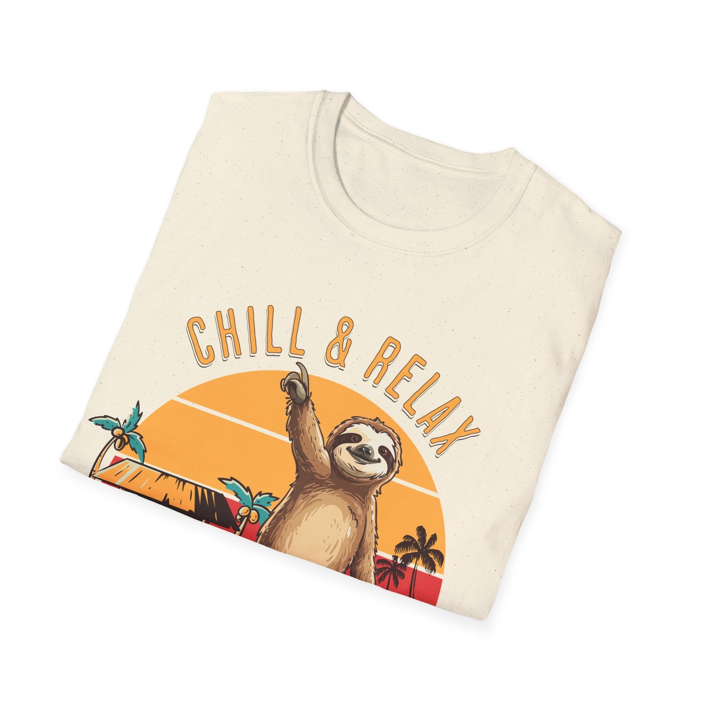 Chill and Relax Summer Unisex Softstyle T-Shirt