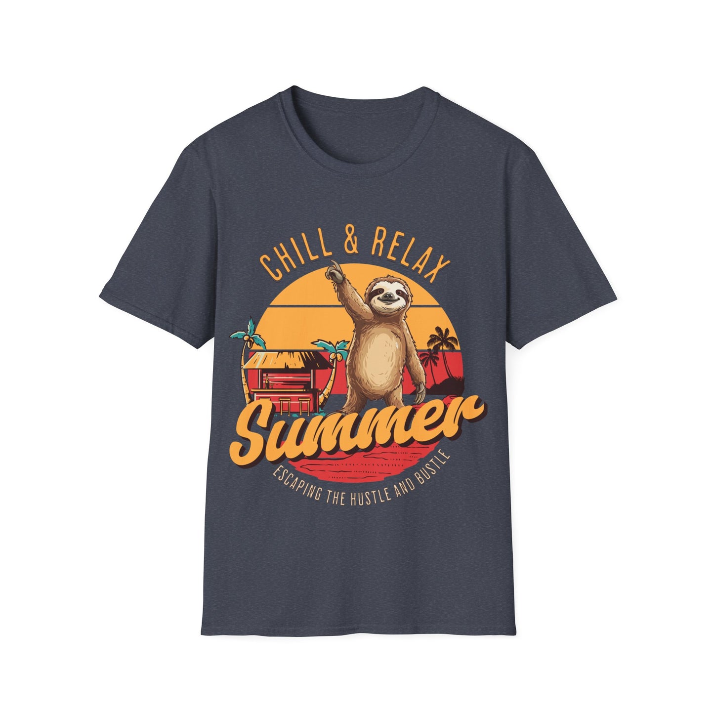 Chill and Relax Summer Unisex Softstyle T-Shirt