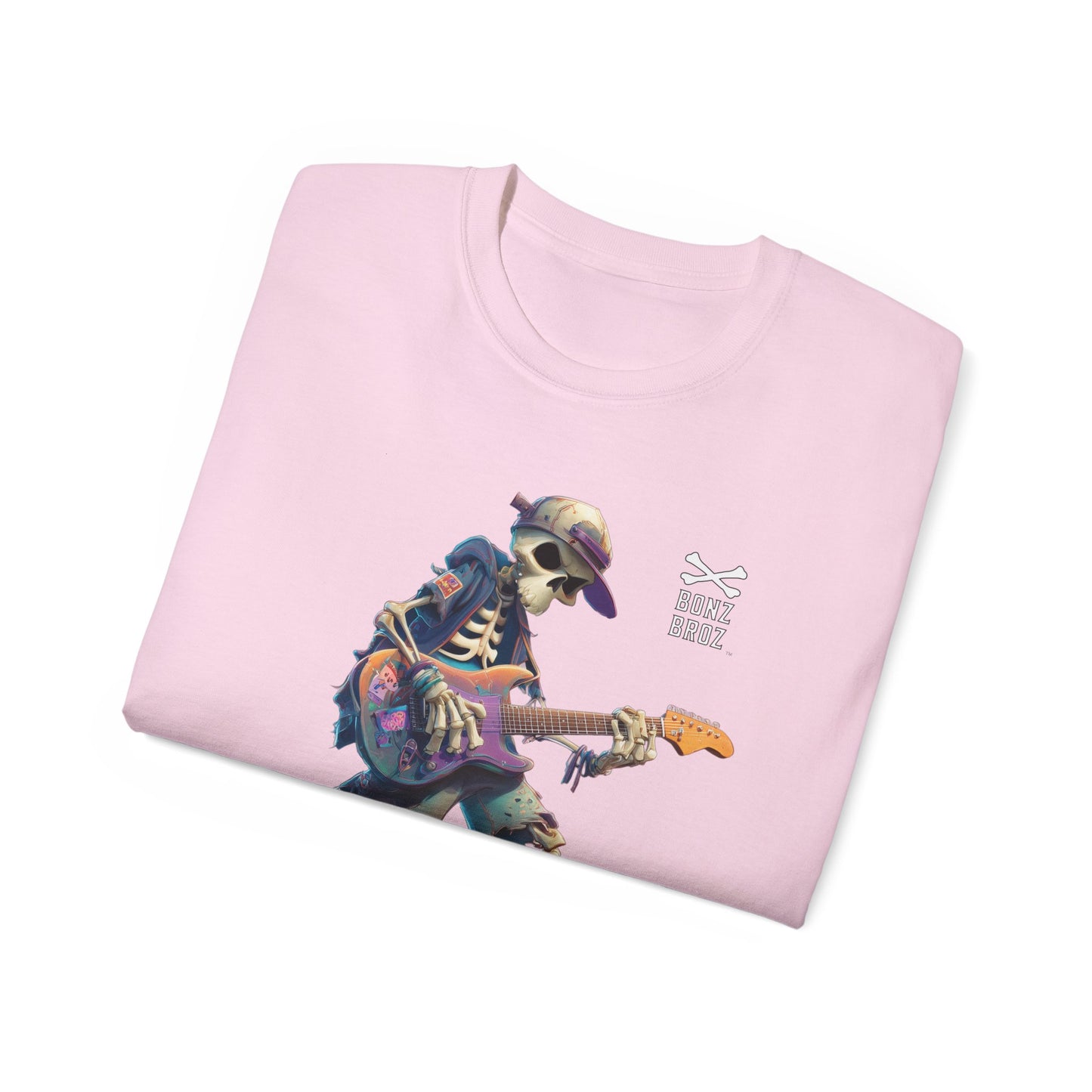 Skeleton Rock Guitar Tee