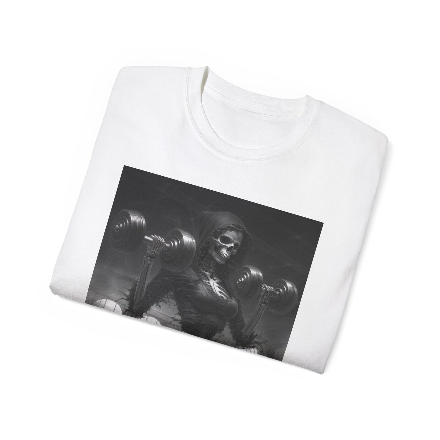 Skeleton Weightlifting Tee