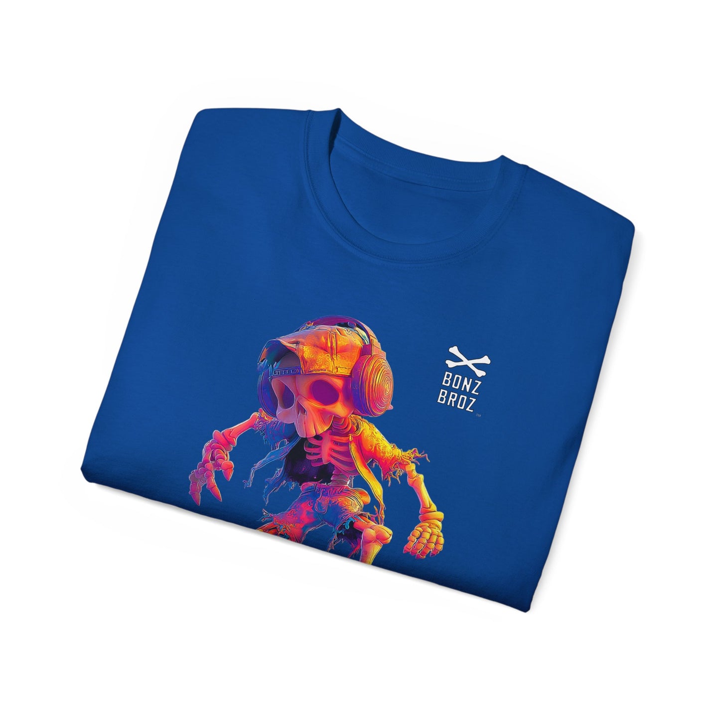Skateboard Skeleton Unisex Tee