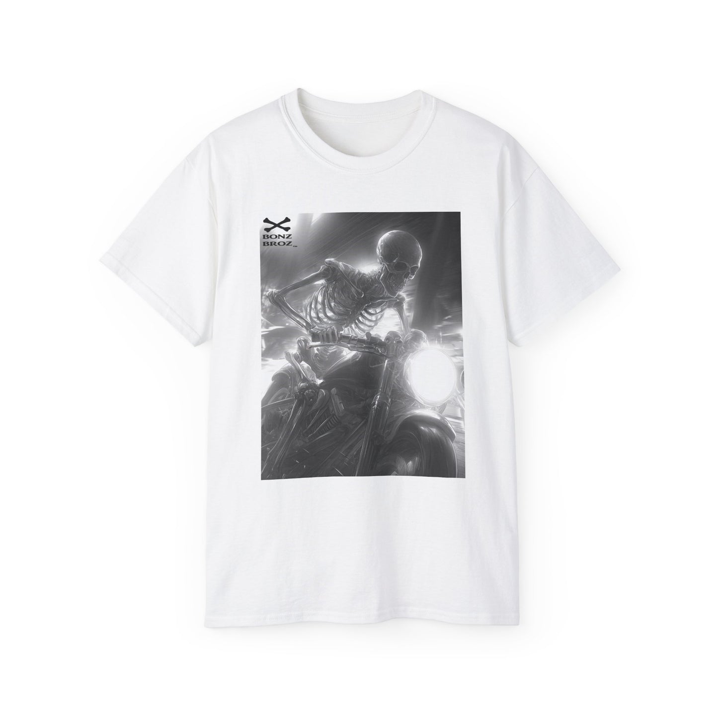Skeleton Motorcycle Tee
