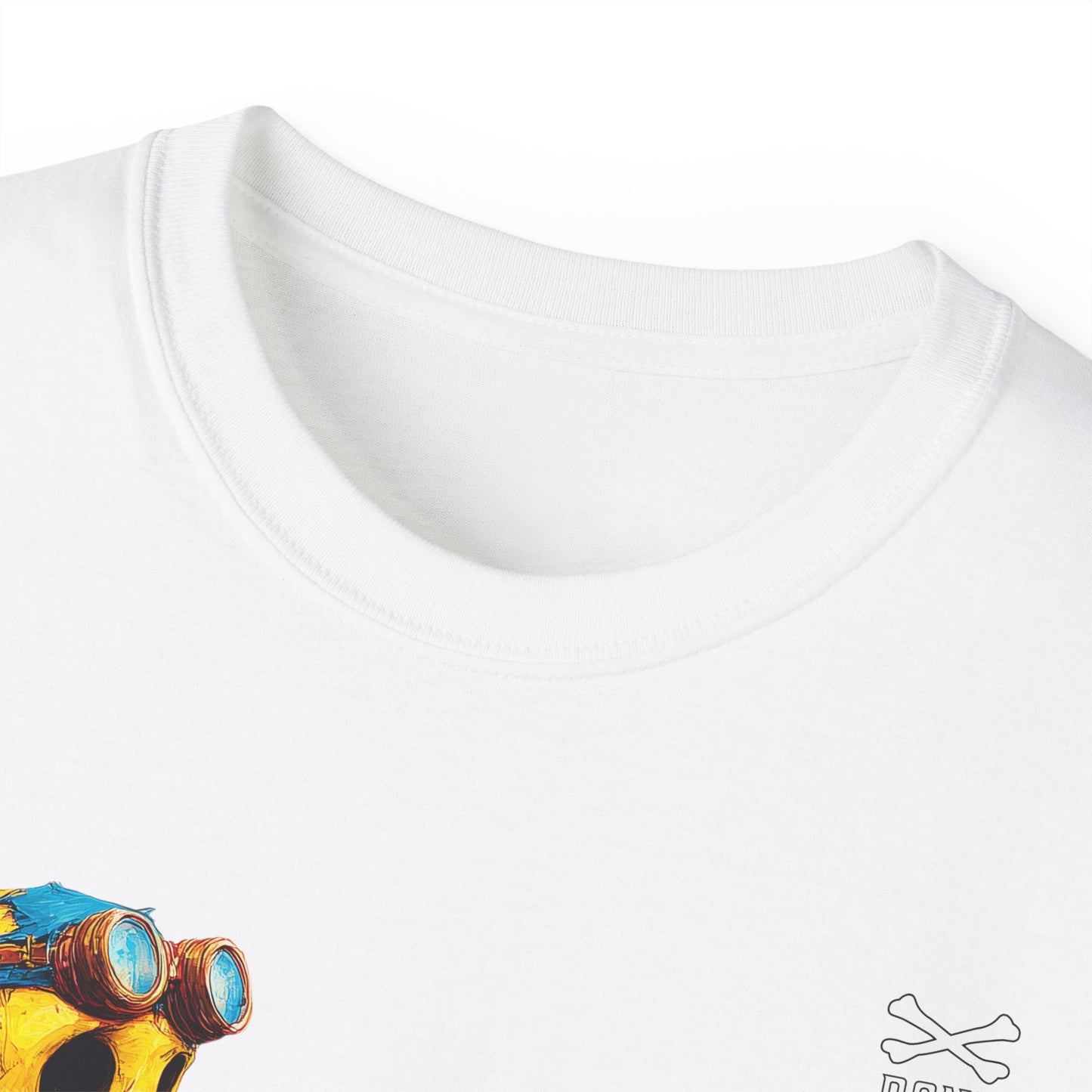 Skeleton Reading Book Tee