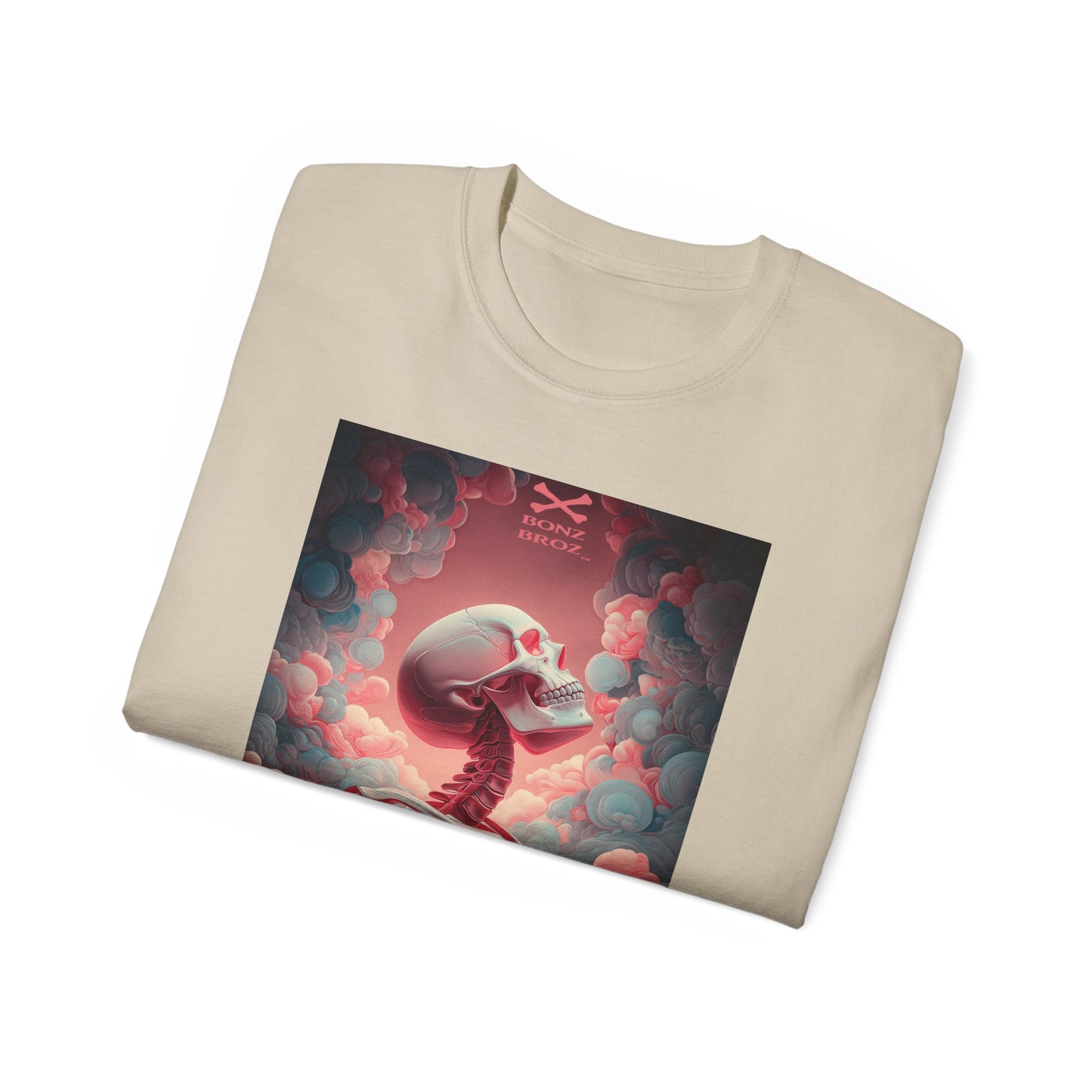Pink Skeleton Unisex Tee