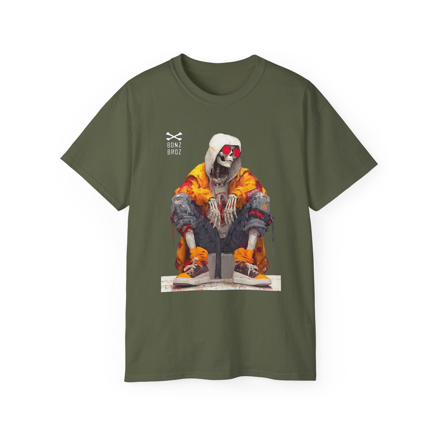 Skeleton Streetwear Tee