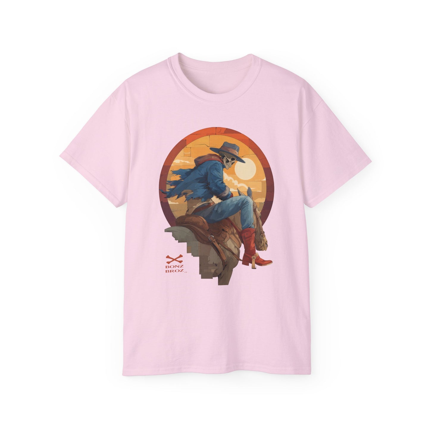 Skeleton Cowboy Tee
