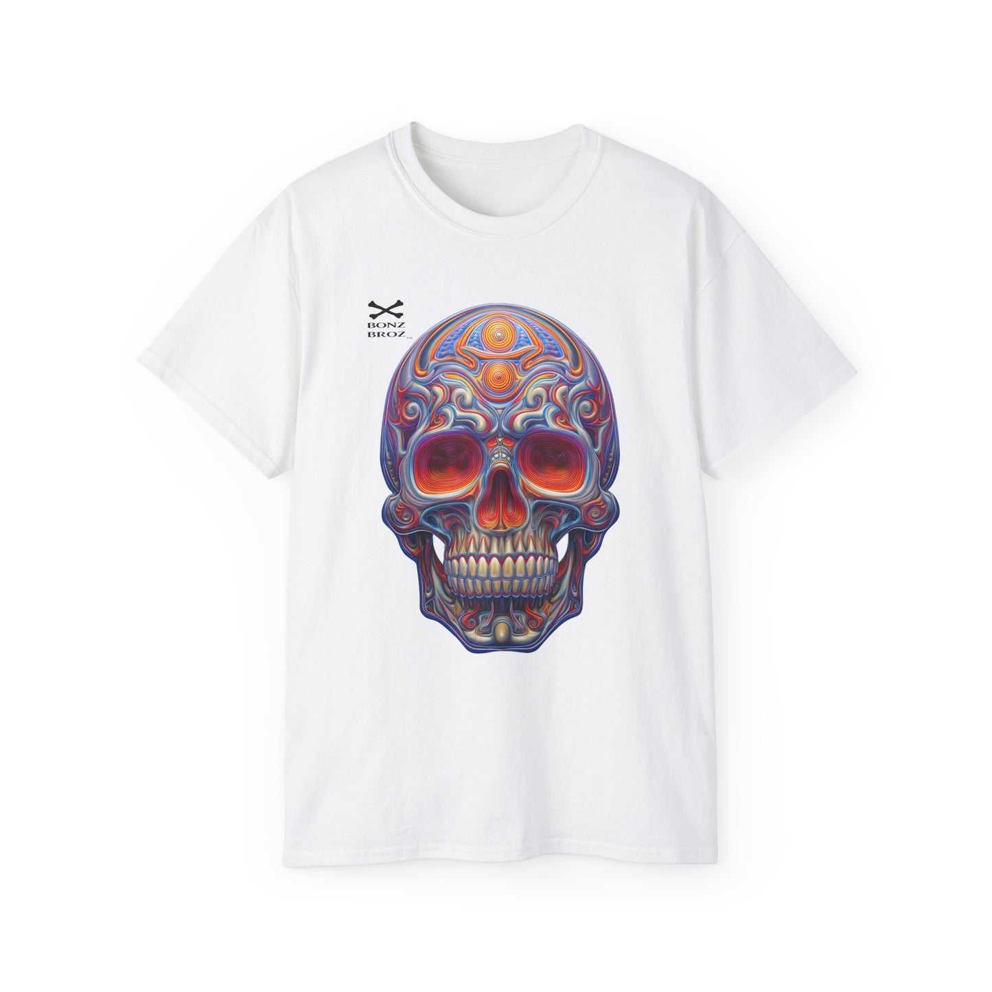 Colorful Skull Unisex Tee