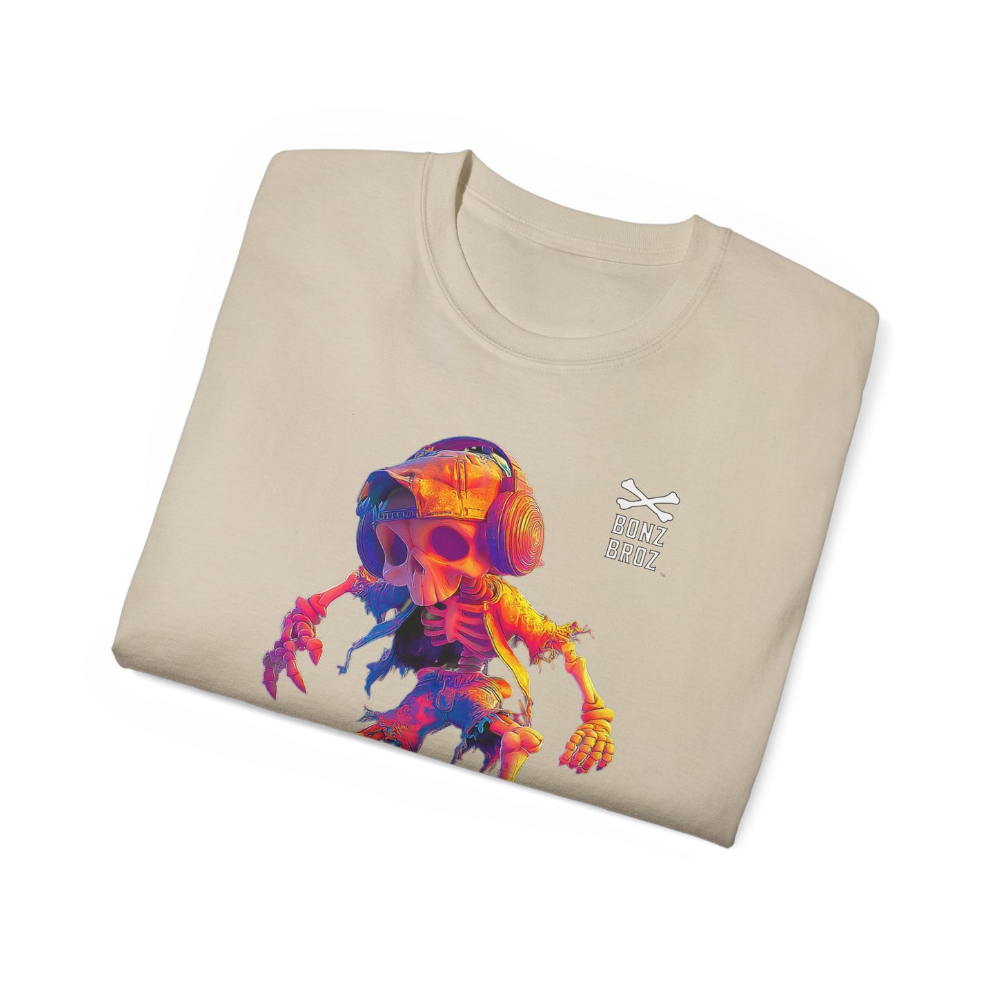 Skateboard Skeleton Unisex Tee