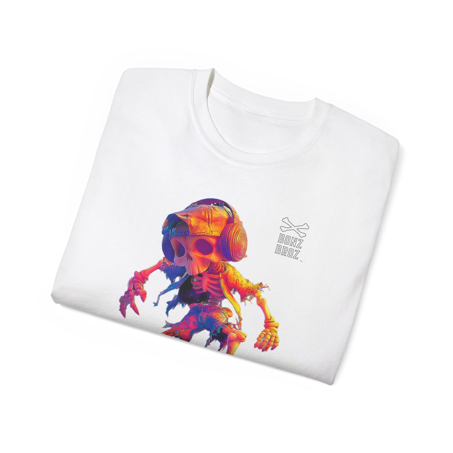 Skateboard Skeleton Unisex Tee
