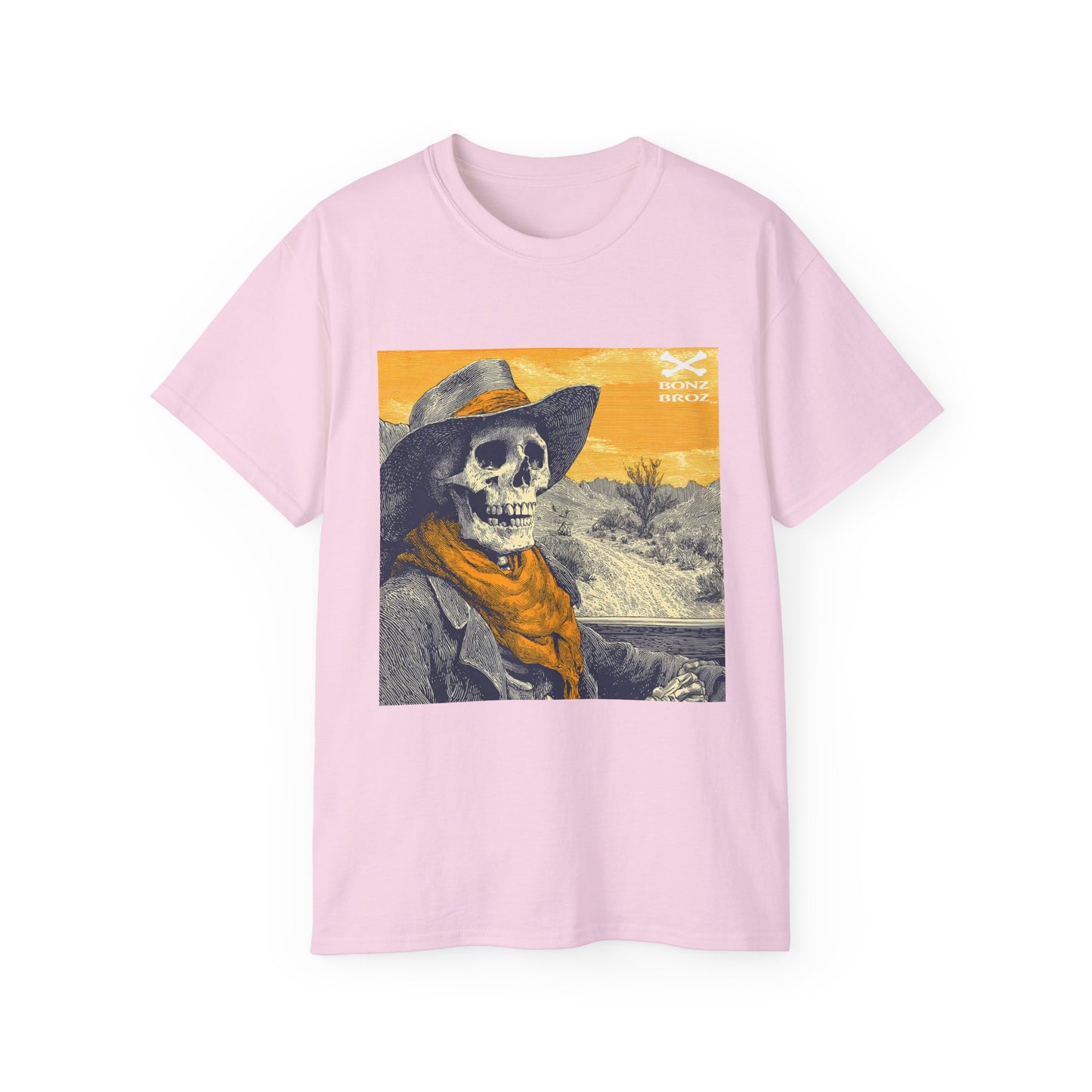 Skeleton Cowboy Tee Shirt