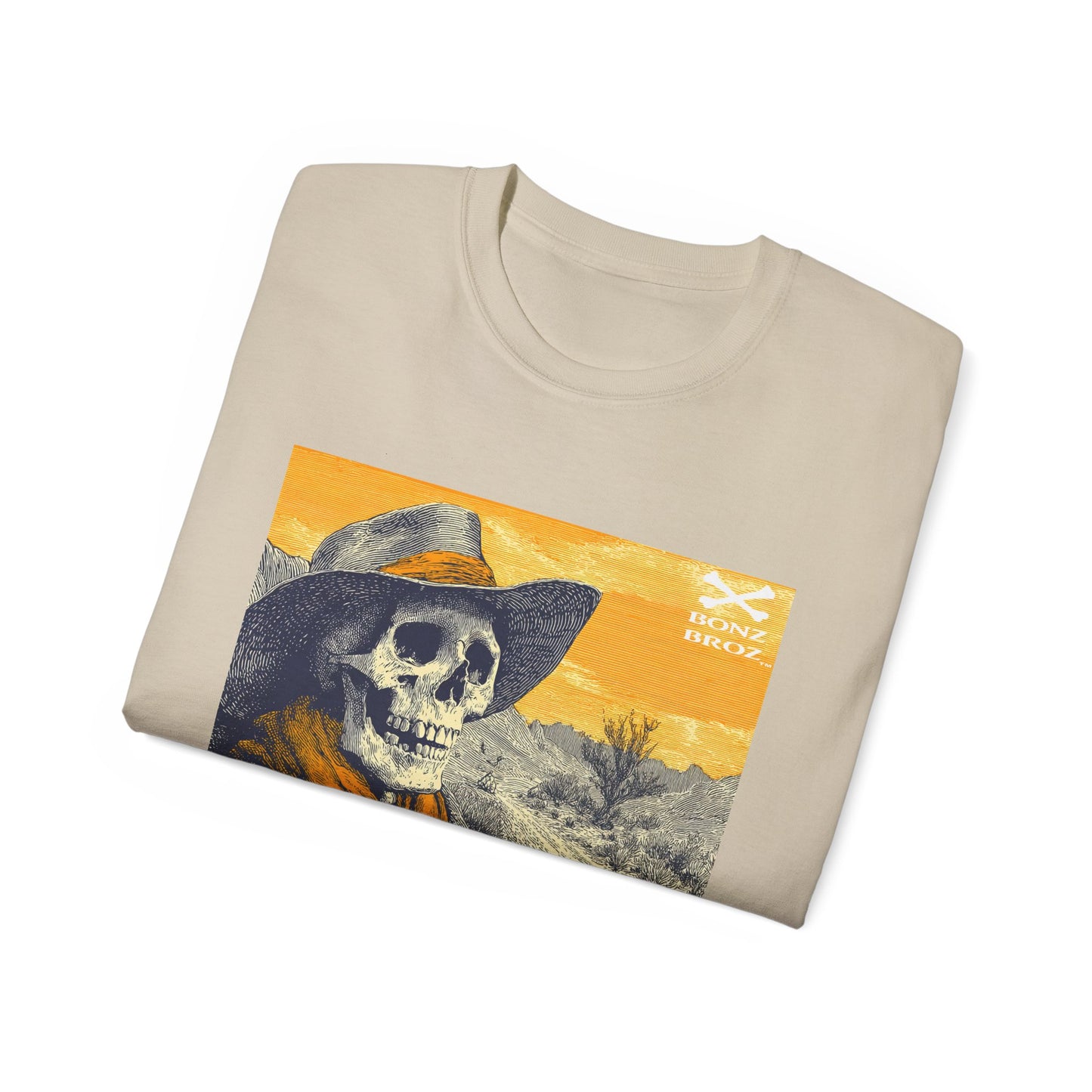 Skeleton Cowboy Tee Shirt