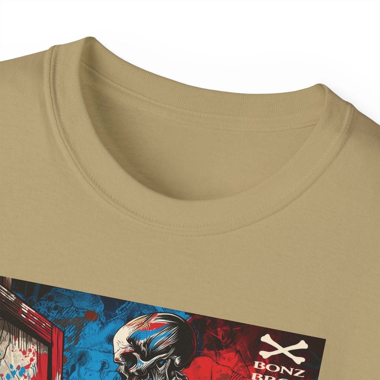 Skeleton Artist Graphic Tee