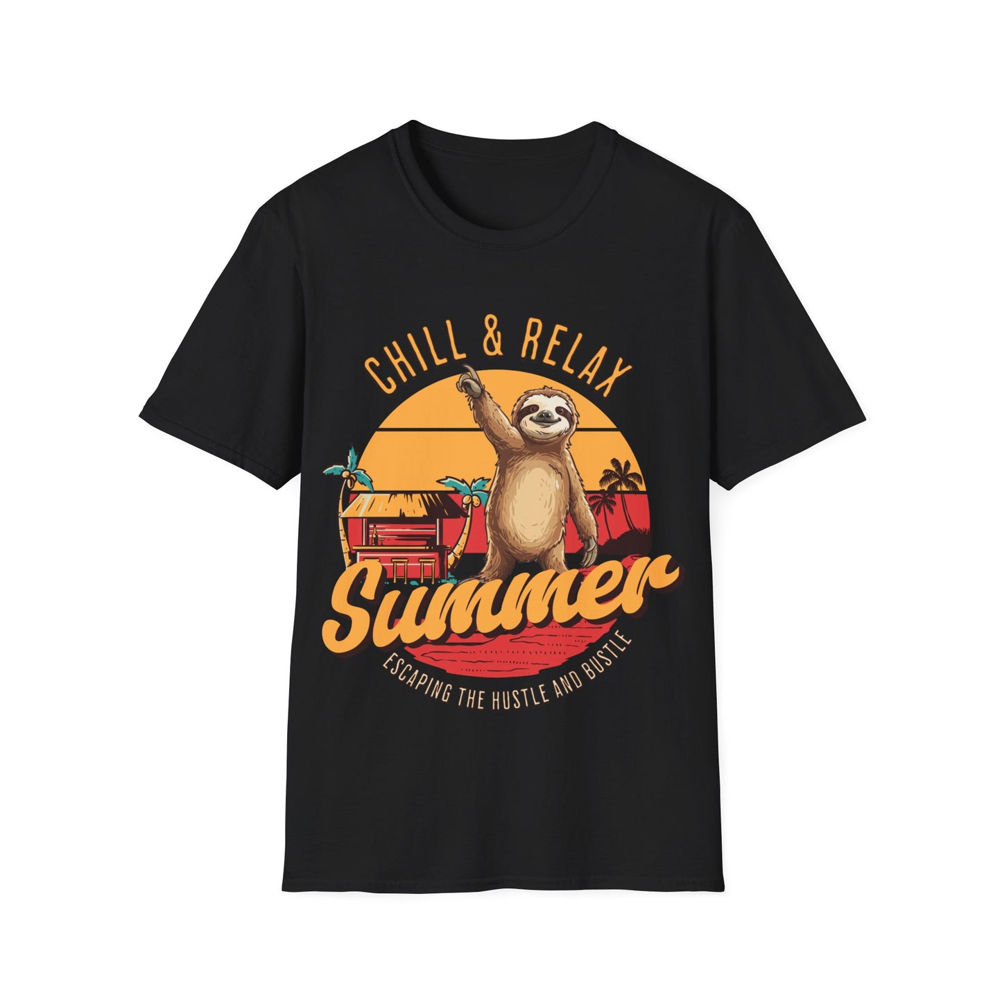 Chill and Relax Summer Unisex Softstyle T-Shirt