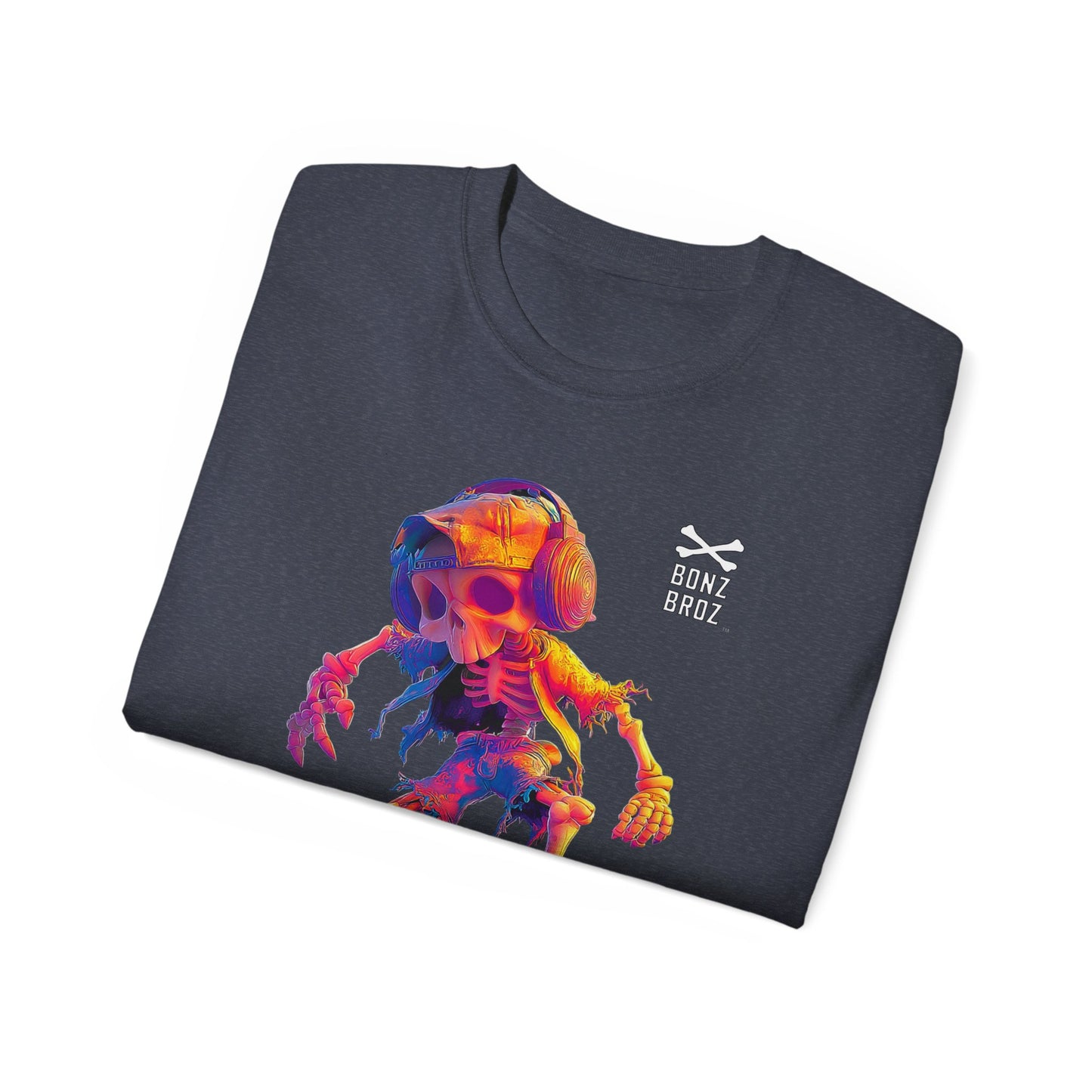 Skateboard Skeleton Unisex Tee