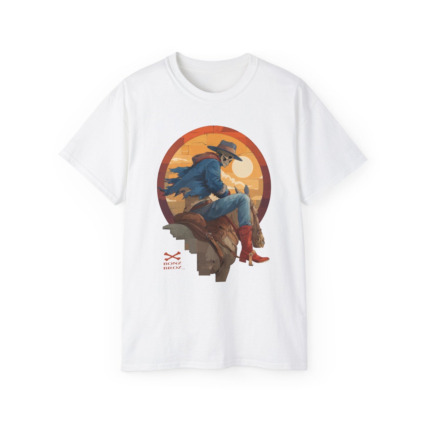Skeleton Cowboy Tee