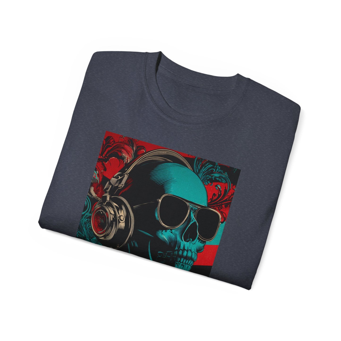 Skull Headphones Tee