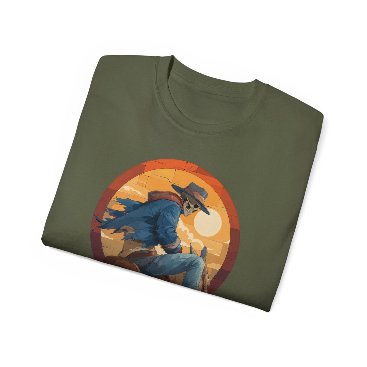 Skeleton Cowboy Tee