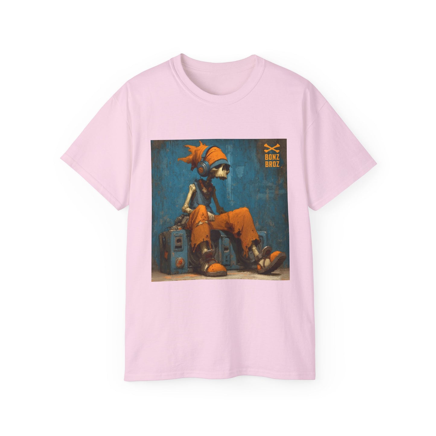 Skeleton Headphones Tee
