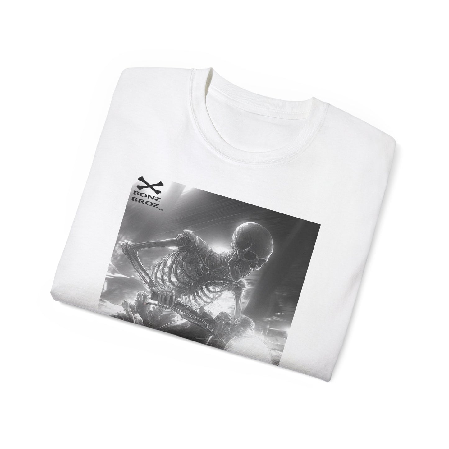 Skeleton Motorcycle Tee