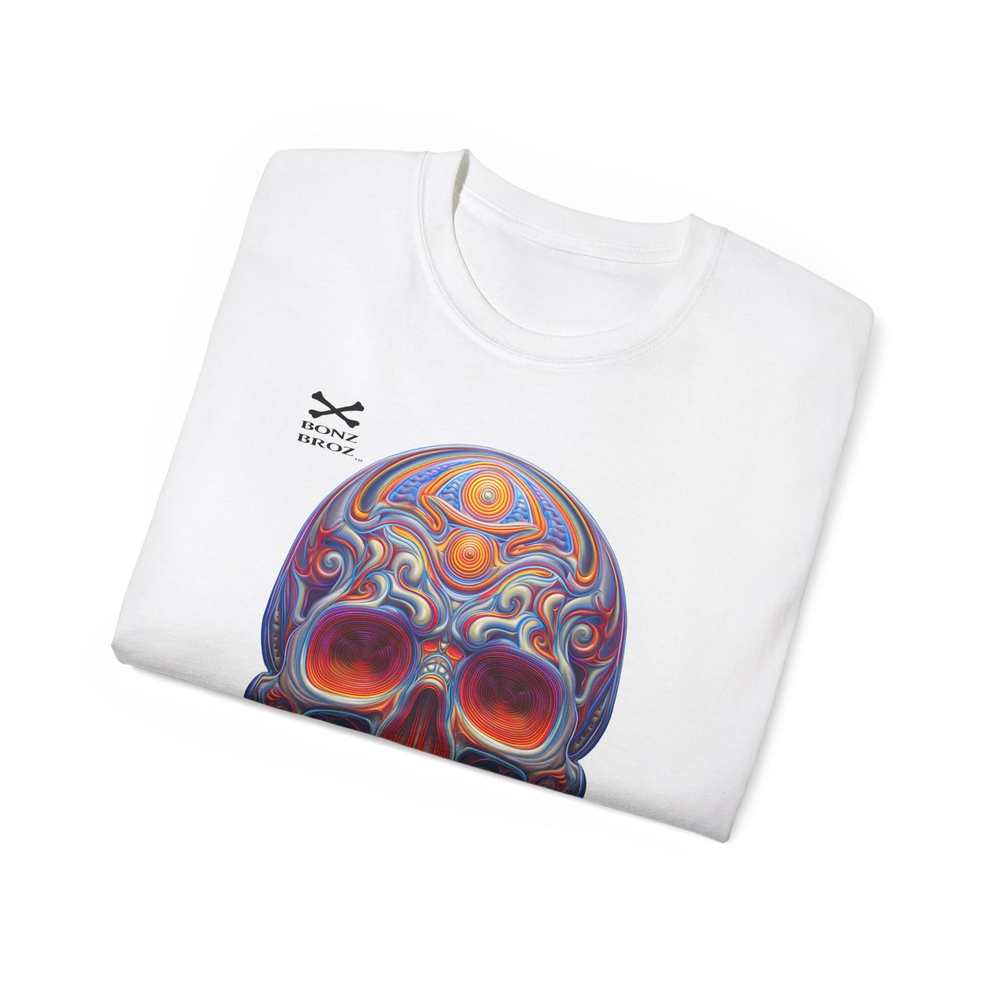 Colorful Skull Unisex Tee