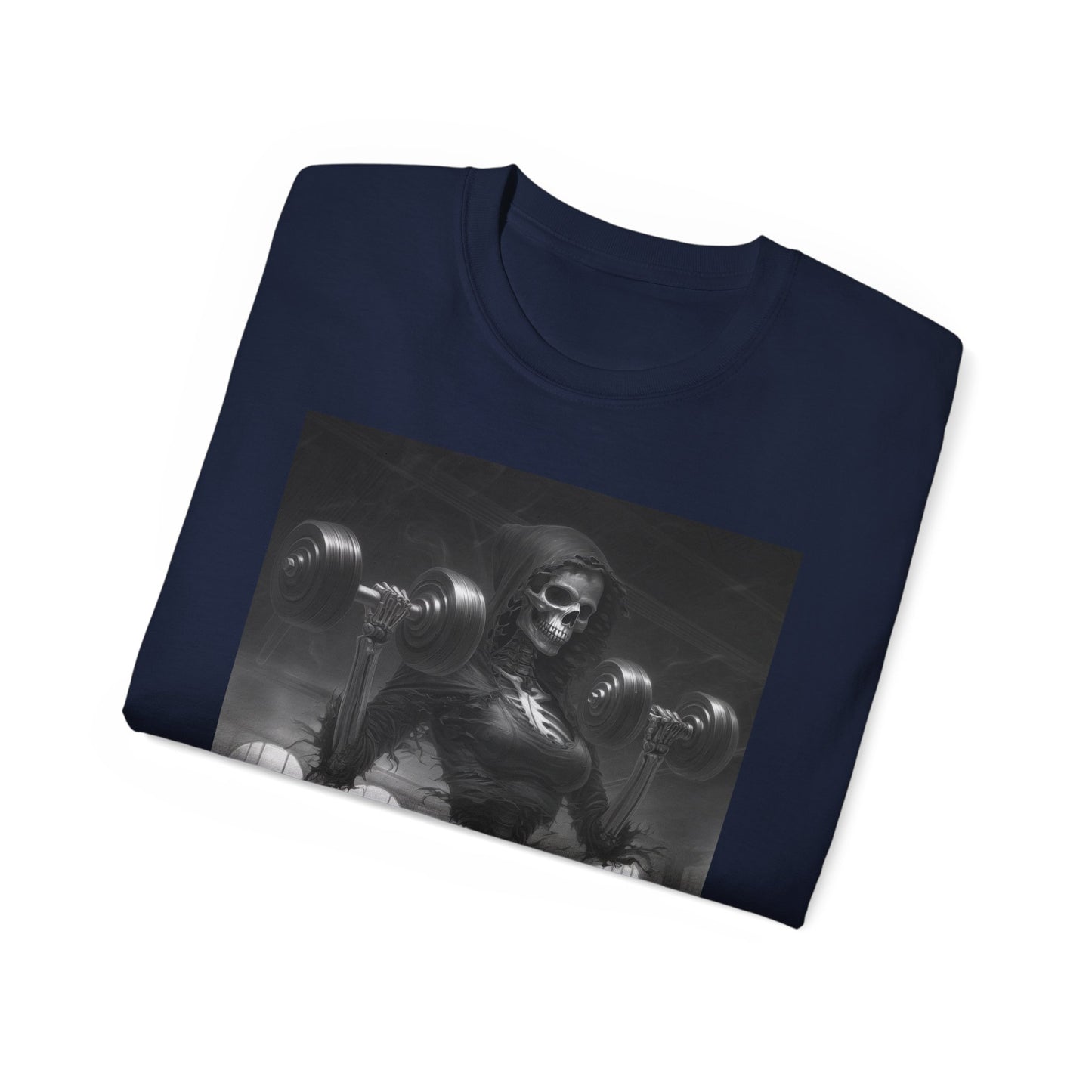 Skeleton Weightlifting Tee