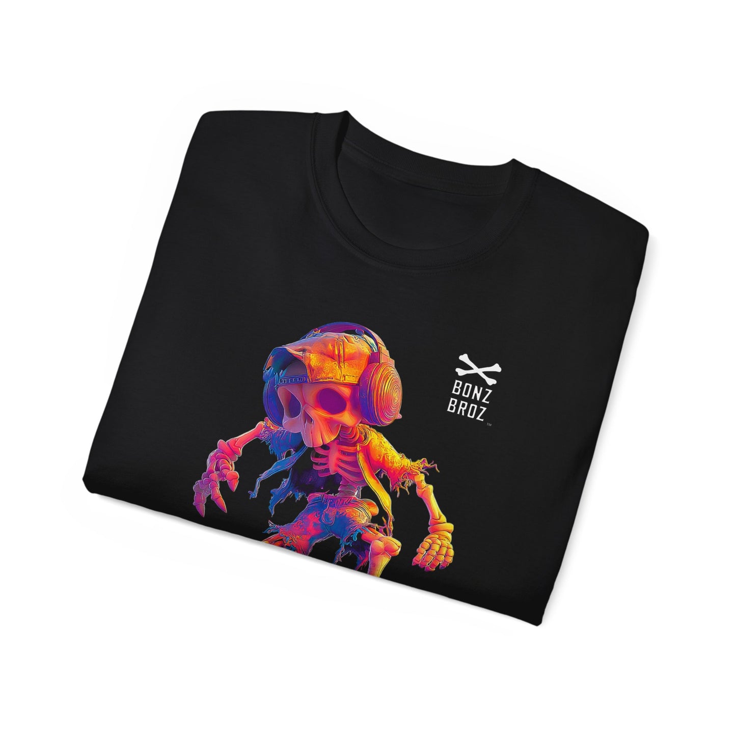 Skateboard Skeleton Unisex Tee