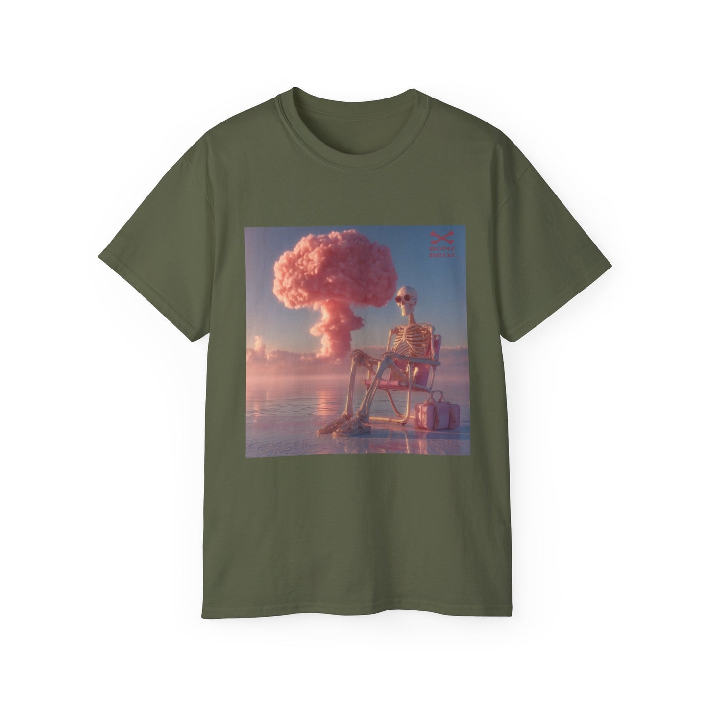 Skeleton Nuclear Cloud Tee
