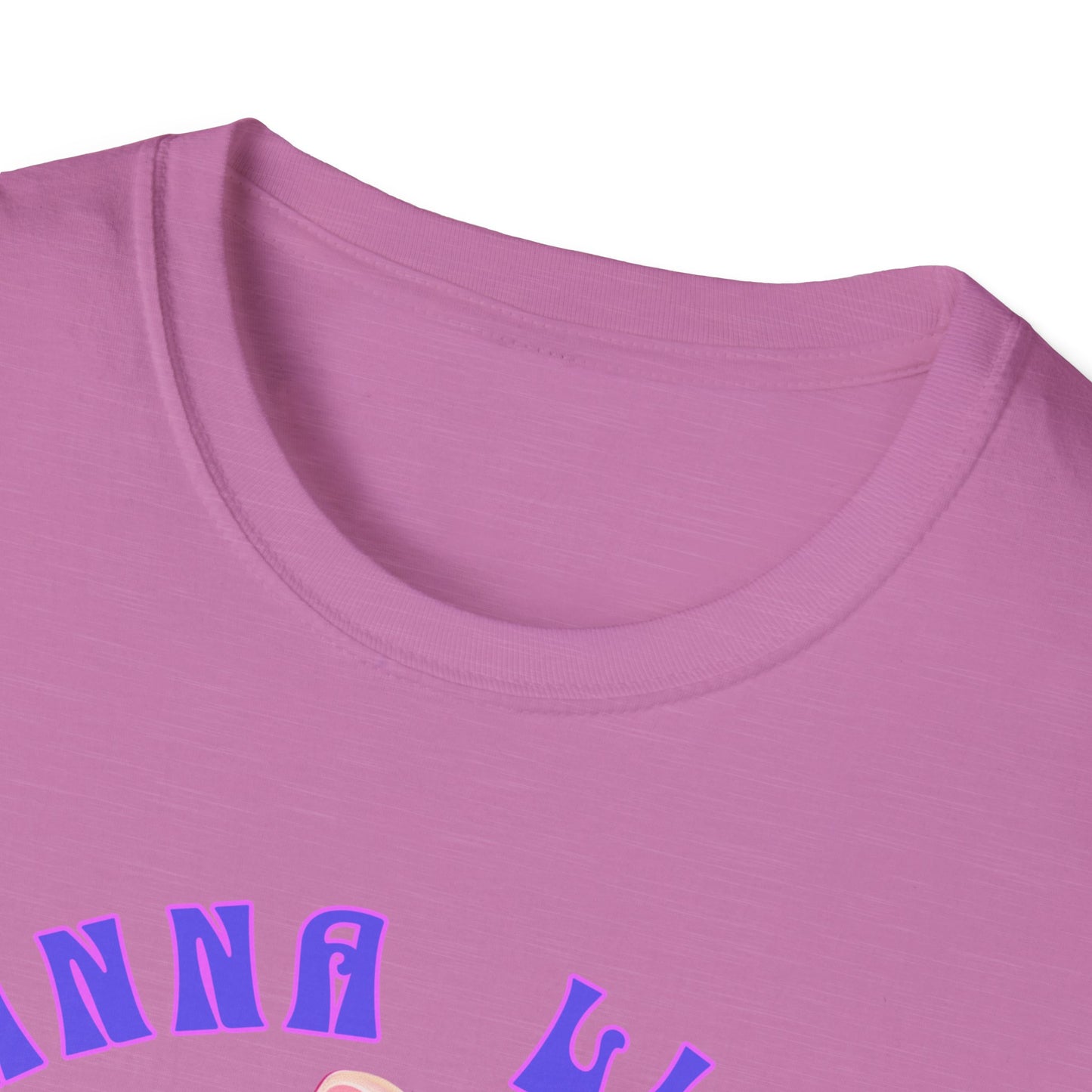 Wanna Lick - Psych!!! Unisex Softstyle T-Shirt