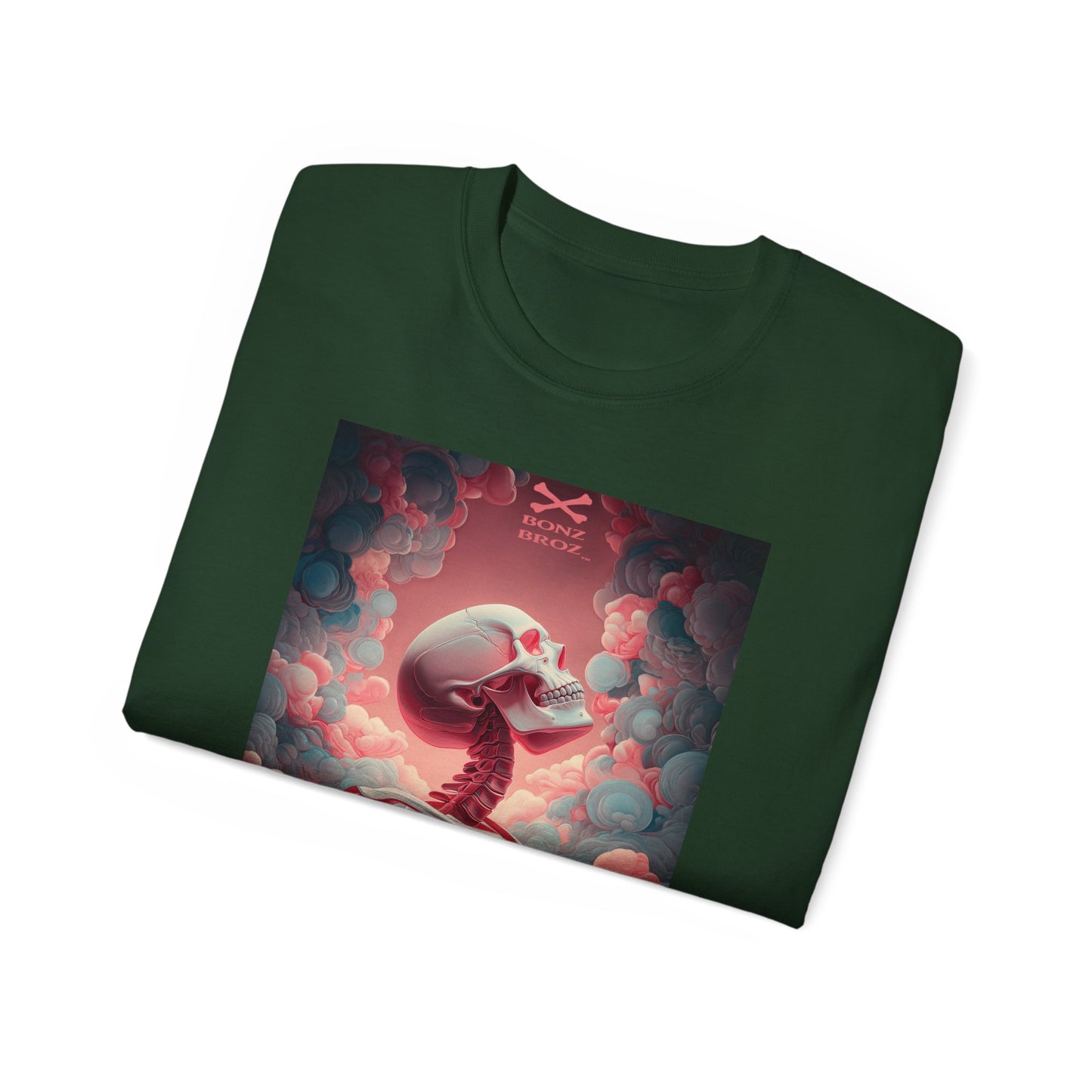 Pink Skeleton Unisex Tee