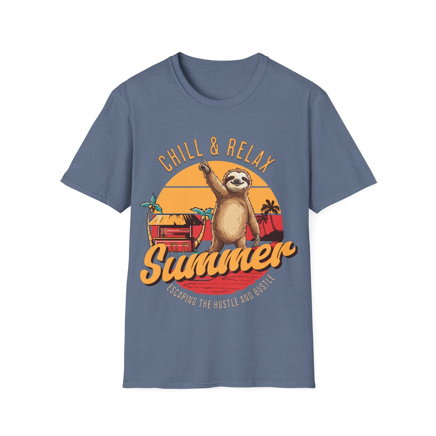 Chill and Relax Summer Unisex Softstyle T-Shirt