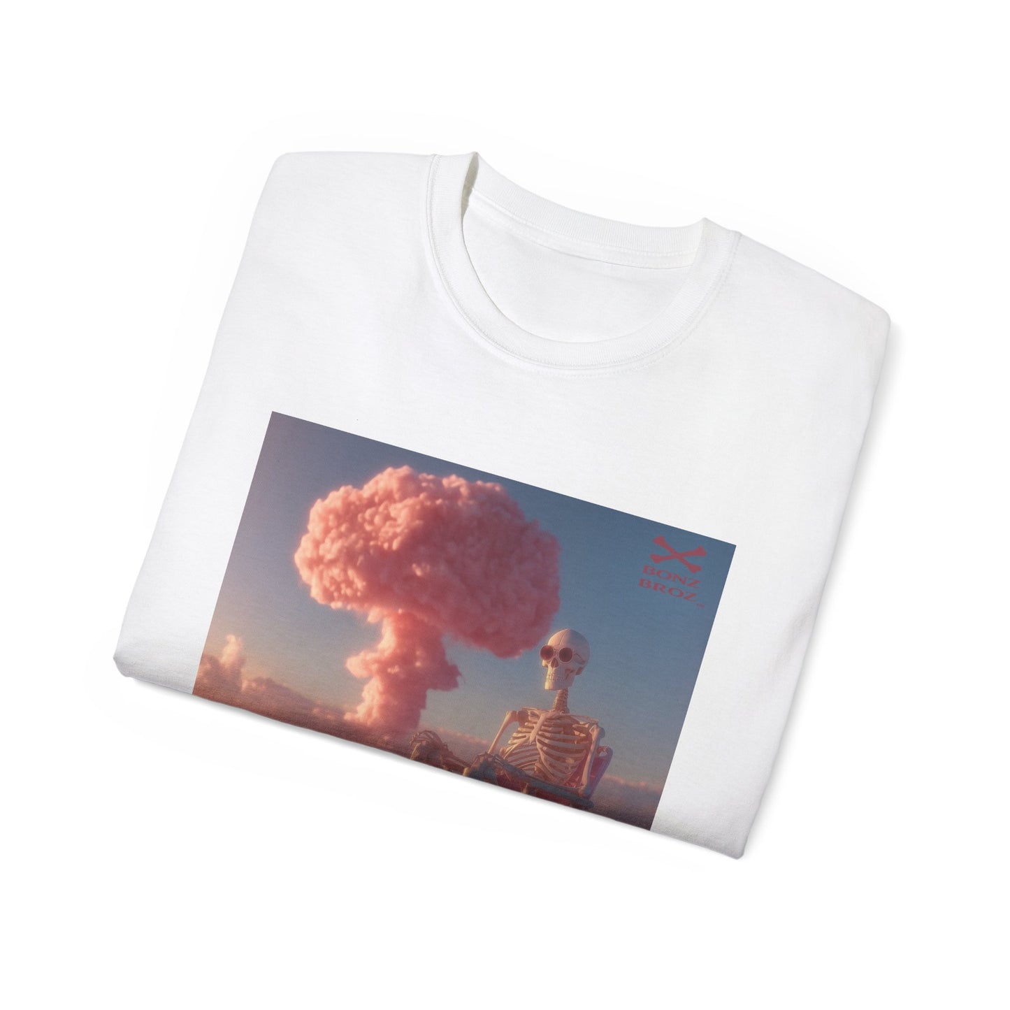 Skeleton Nuclear Cloud Tee