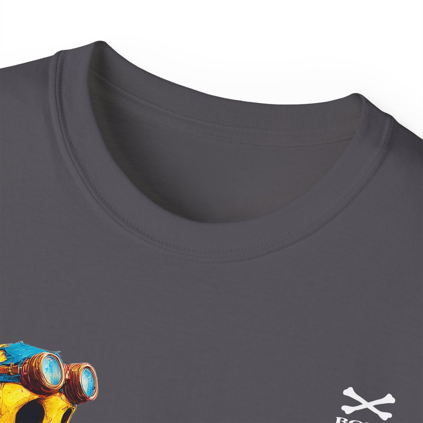 Skeleton Reading Book Tee