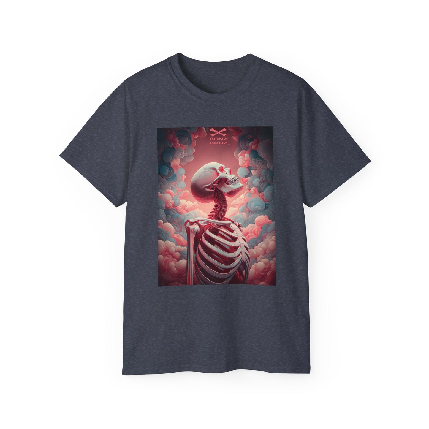 Pink Skeleton Unisex Tee