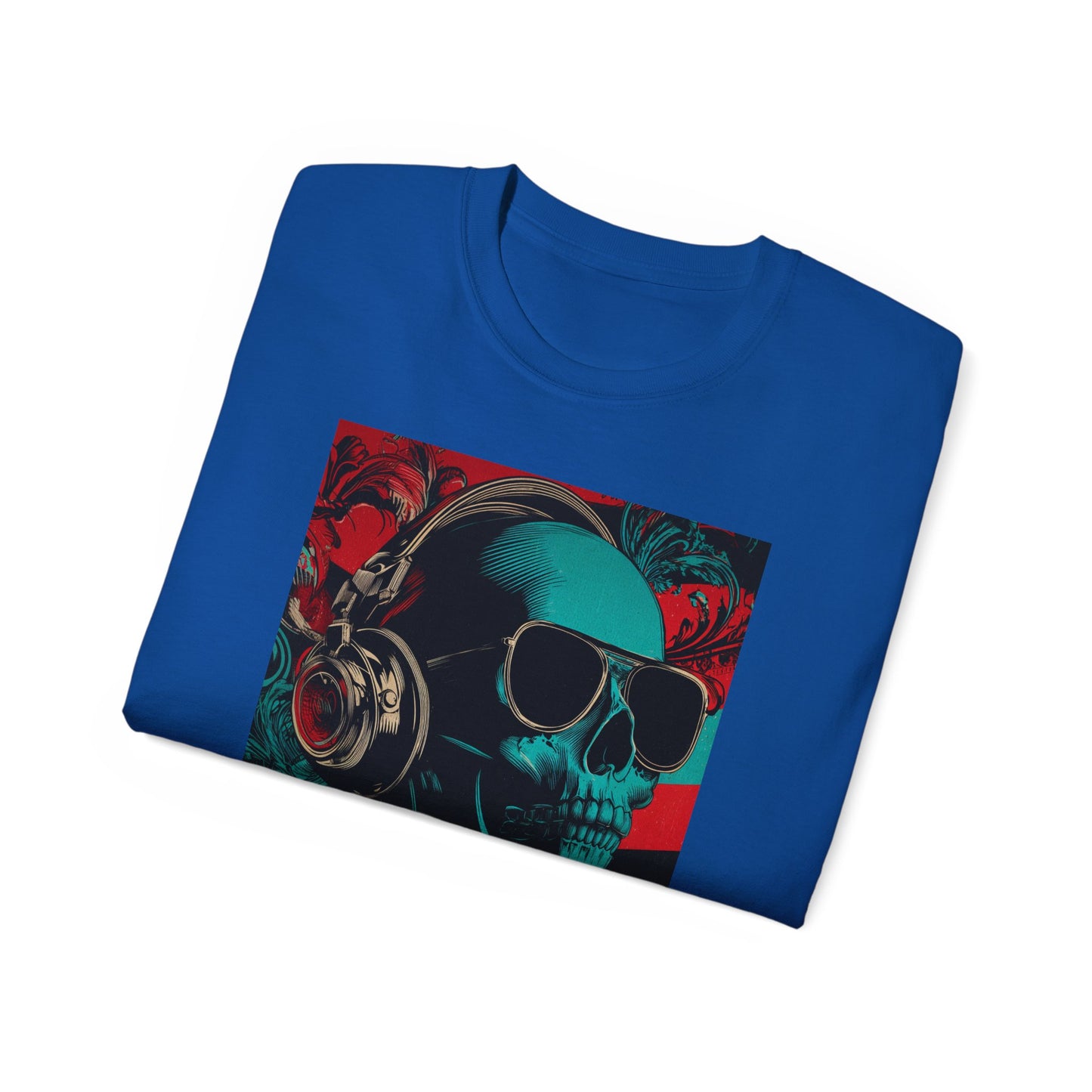 Skull Headphones Tee