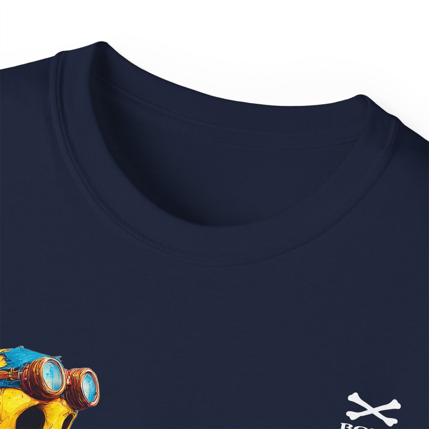 Skeleton Reading Book Tee