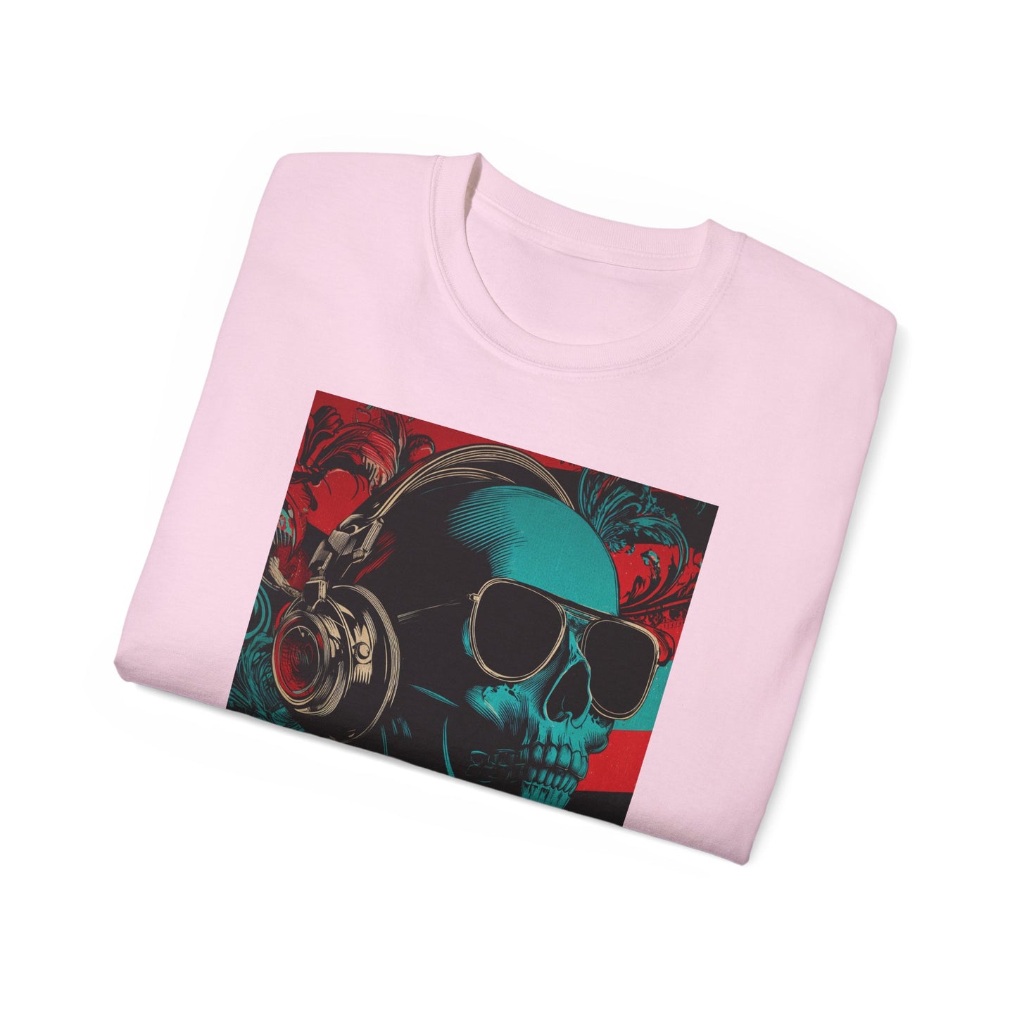 Skull Headphones Tee