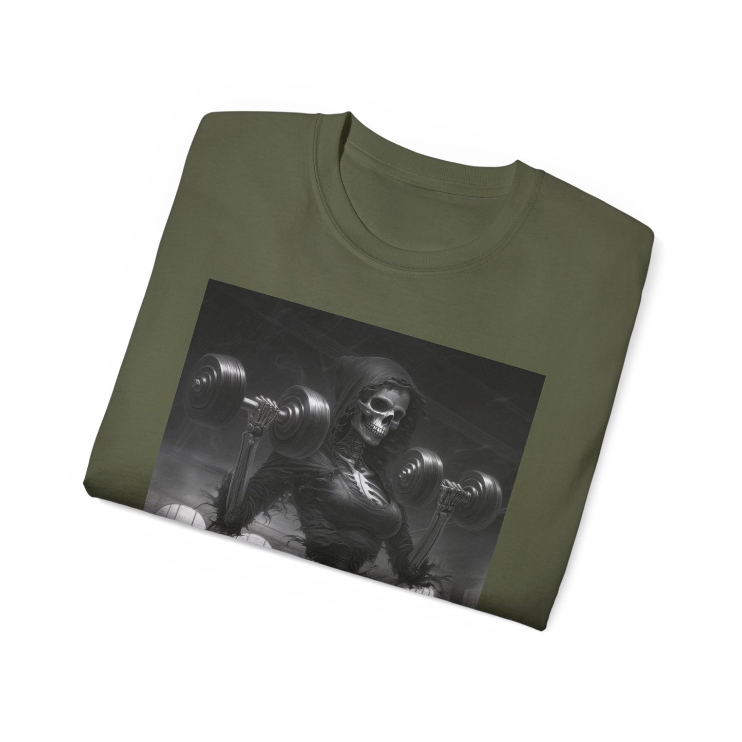 Skeleton Weightlifting Tee