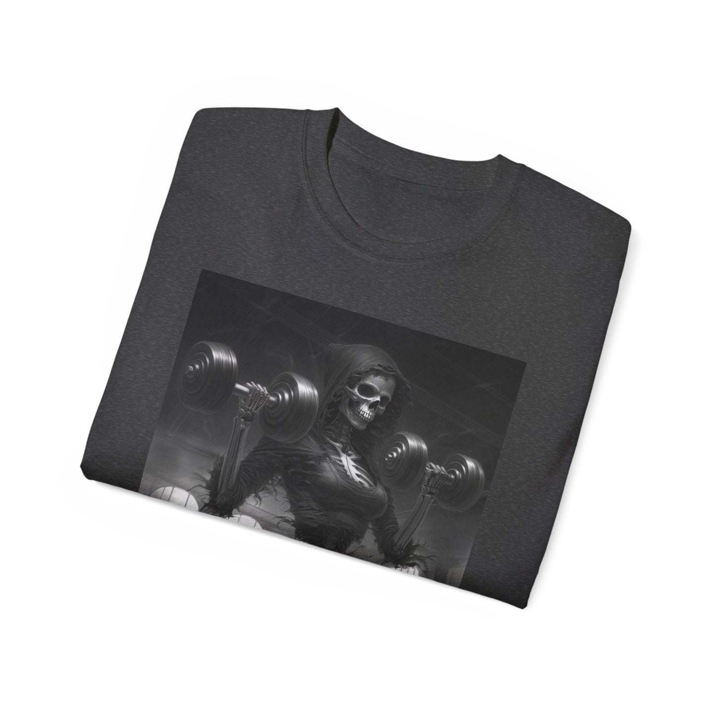Skeleton Weightlifting Tee