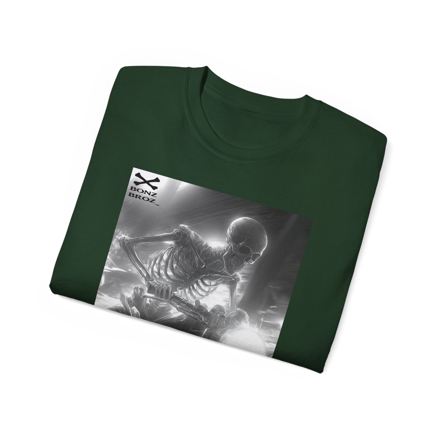 Skeleton Motorcycle Tee