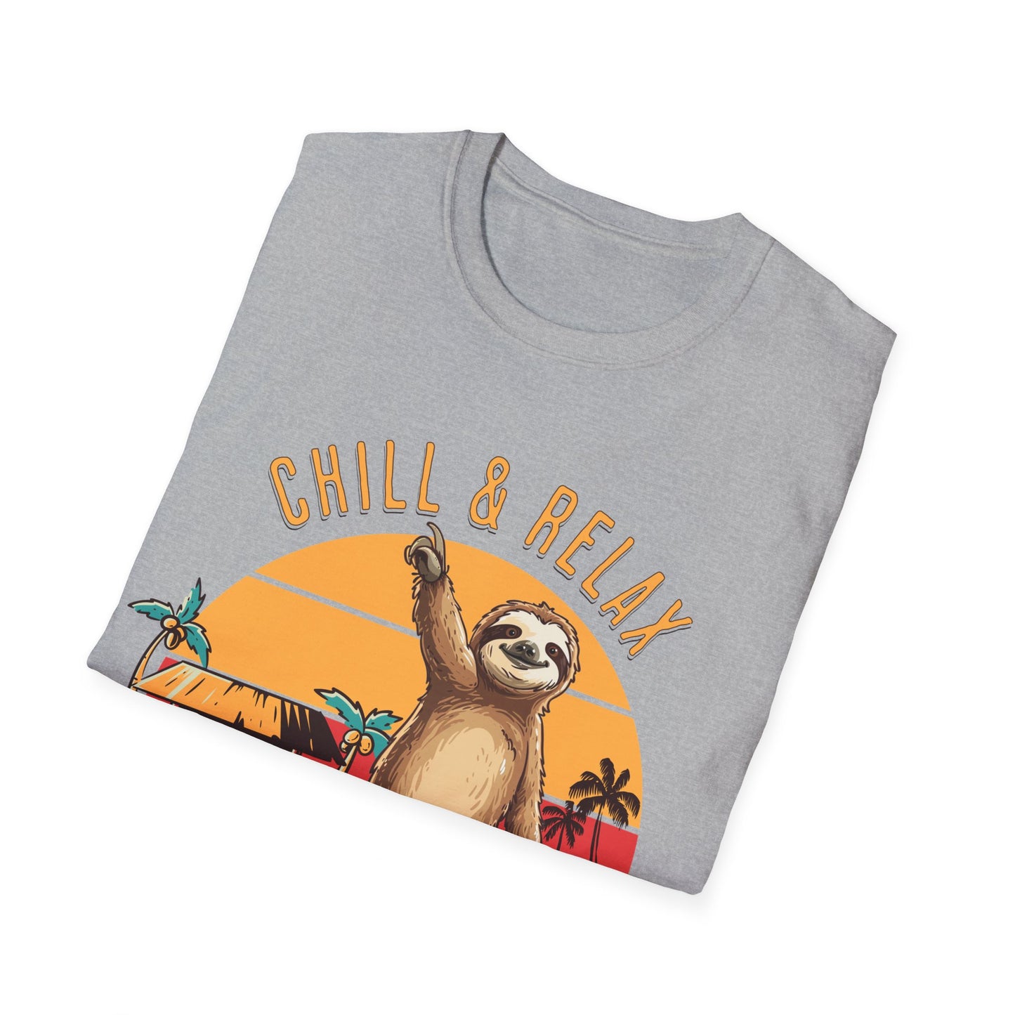 Chill and Relax Summer Unisex Softstyle T-Shirt
