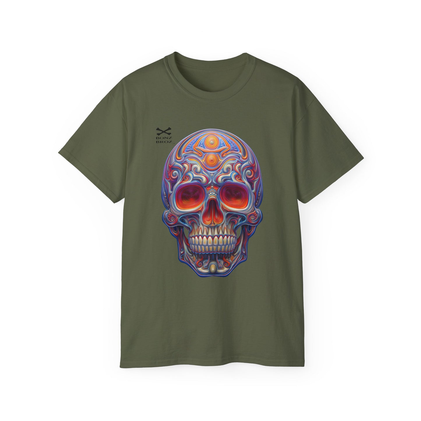 Colorful Skull Unisex Tee
