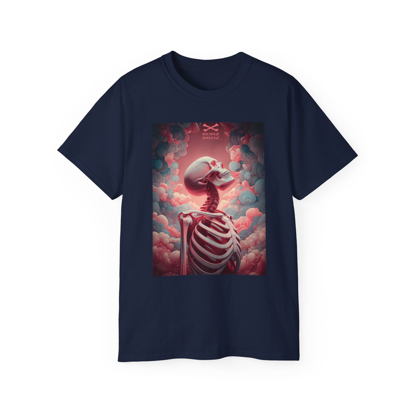 Pink Skeleton Unisex Tee