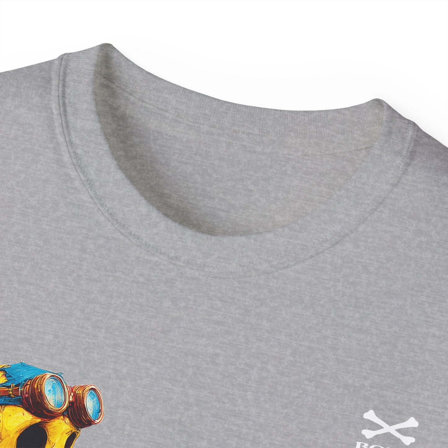 Skeleton Reading Book Tee