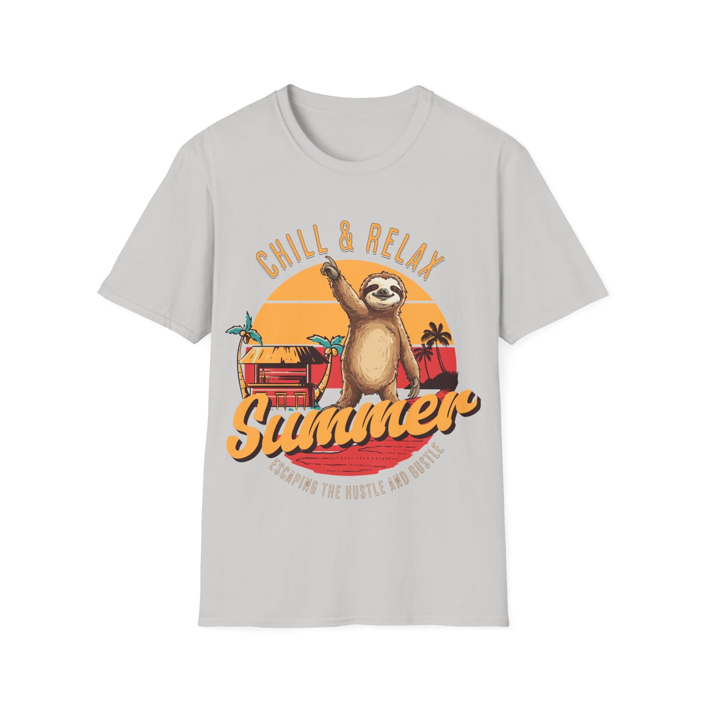 Chill and Relax Summer Unisex Softstyle T-Shirt