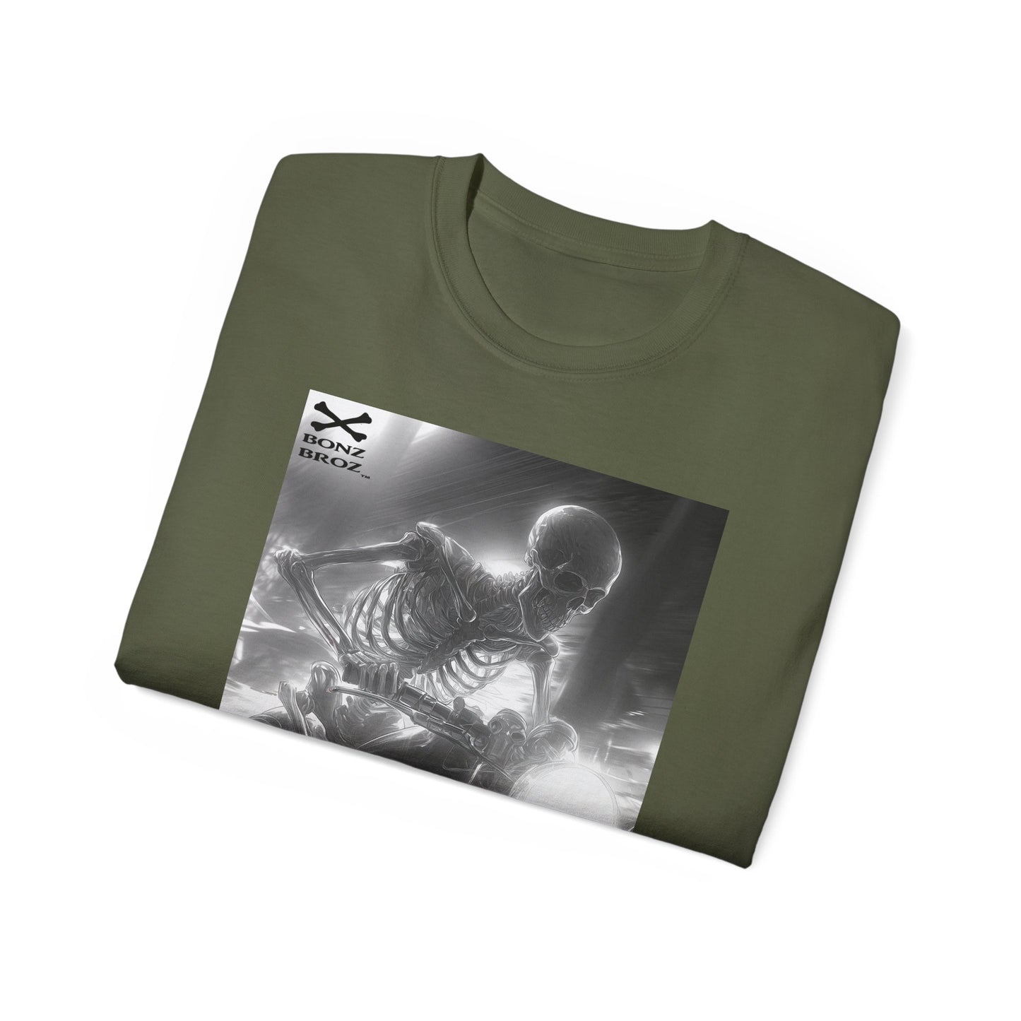 Skeleton Motorcycle Tee